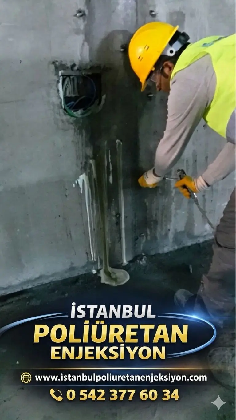 Soğuk derz su kaçakları için uygulama görseli