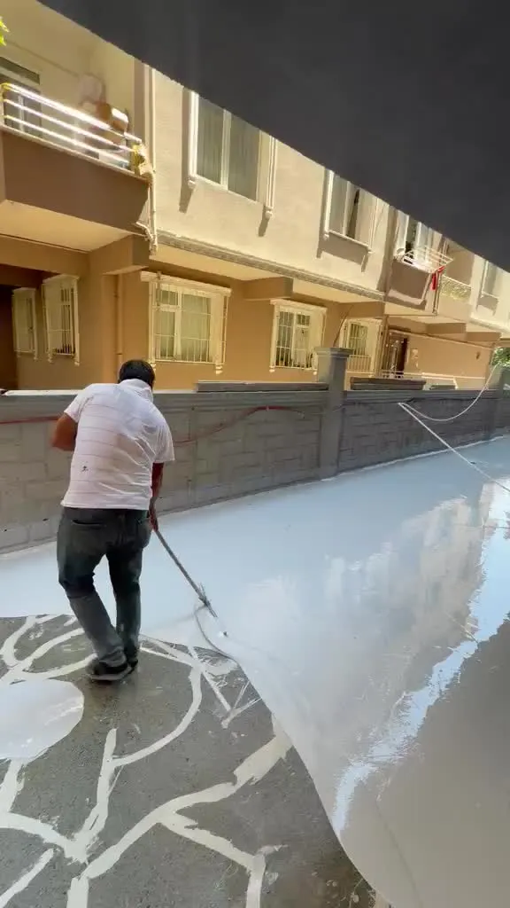 Çatı su yalıtımı için uygulama görseli