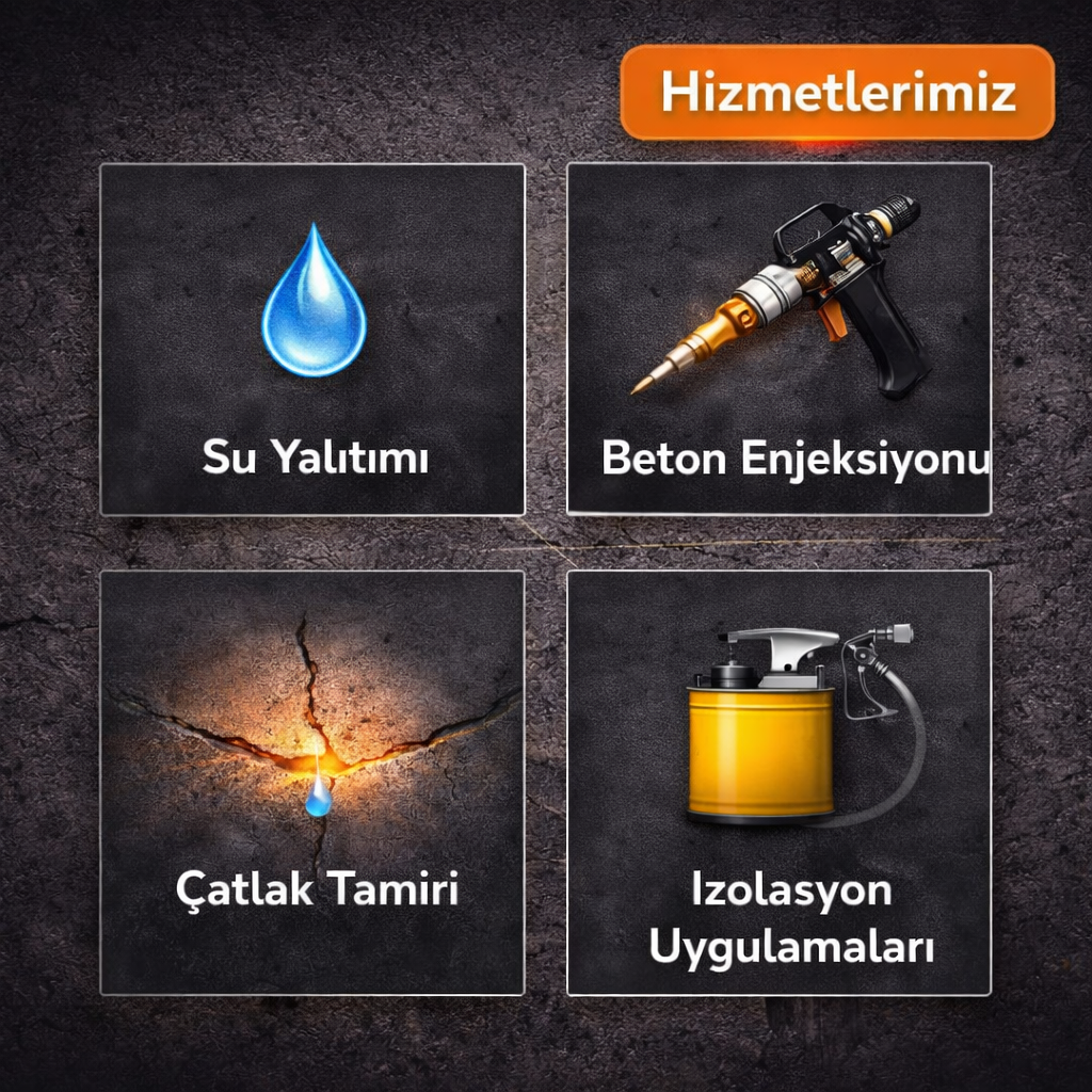 Poliüretan Enjeksiyon Hizmetleri