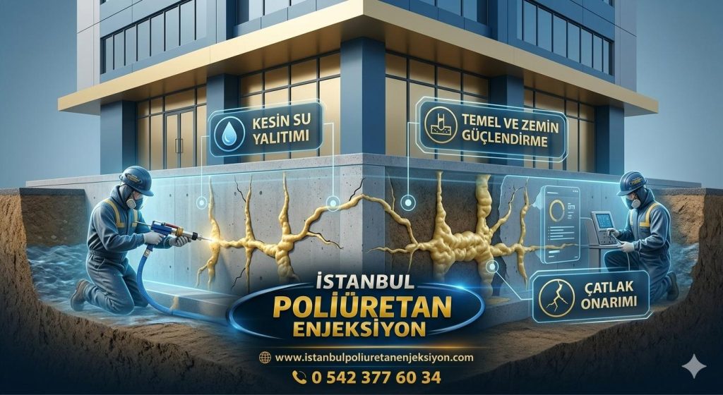 İstanbul poliüretan Enjejksiyon Uygulama