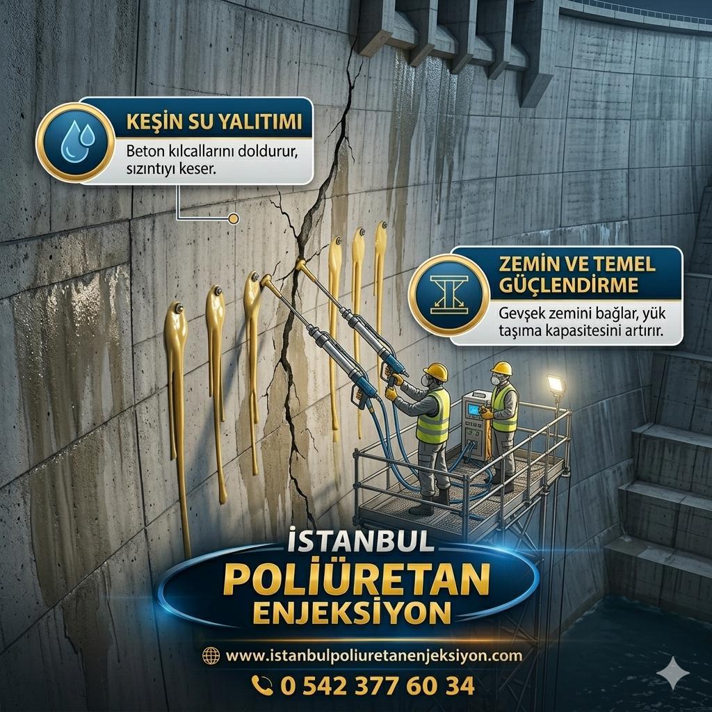 Kağıthane Poliüretan Enjeksiyon Ustası